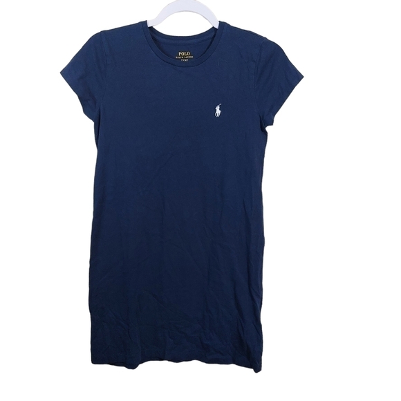 Lauren RALPH LAUREN LADIES SHORT SLEEVE MINI T-SHIRT DRESS- S/P - Picture 1 of 5